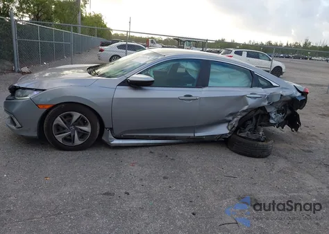 2019 Honda Civic Lx z USA, uszkodzony, nr VIN 2HGFC2F62KH583213